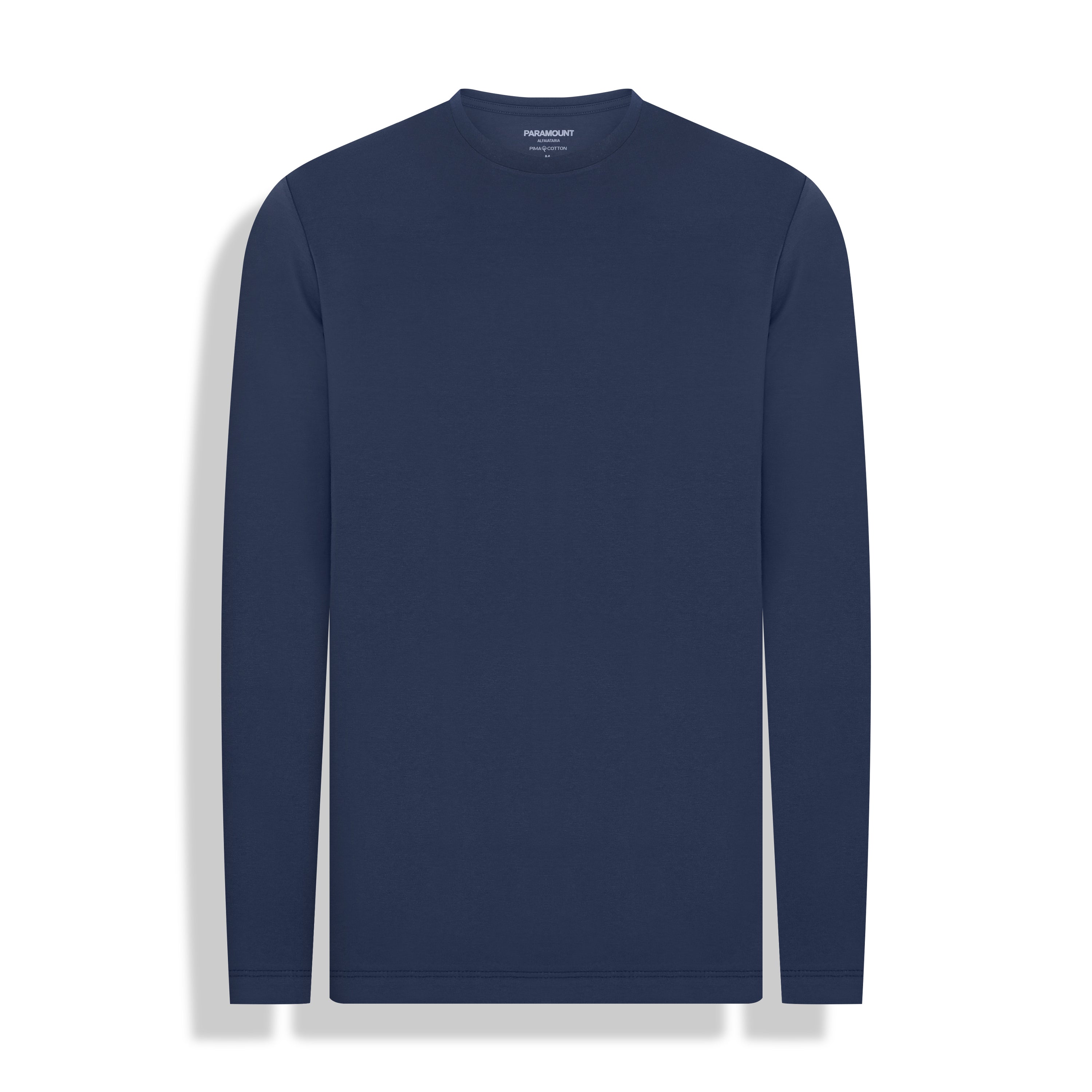 T-SHIRT HI TECH GOLA CARECA M/LONGA - MARINHO