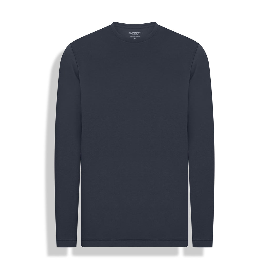 T-SHIRT HI TECH GOLA CARECA M/LONGA PRETO