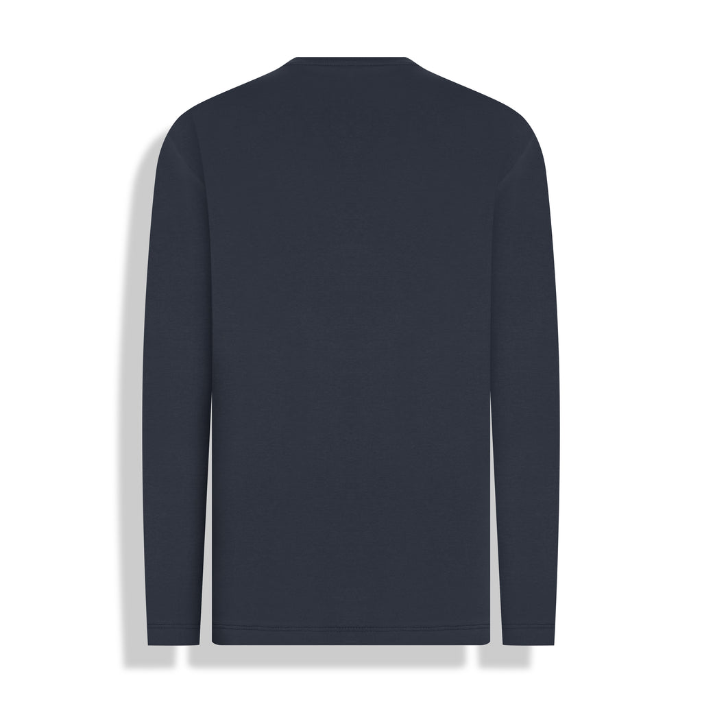 T-SHIRT HI TECH GOLA CARECA M/LONGA PRETO