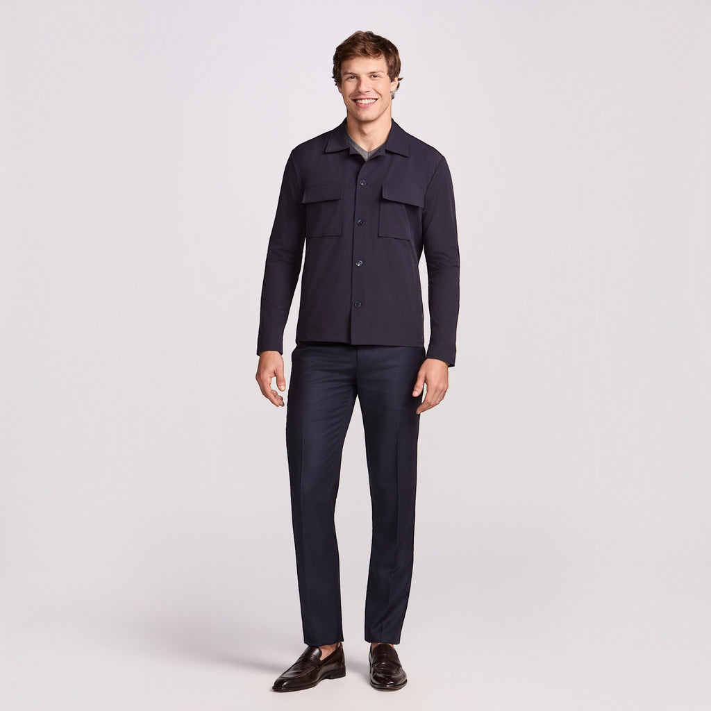 OVER SHIRT ULTRALIGHT SEM FORRO - MARINHO