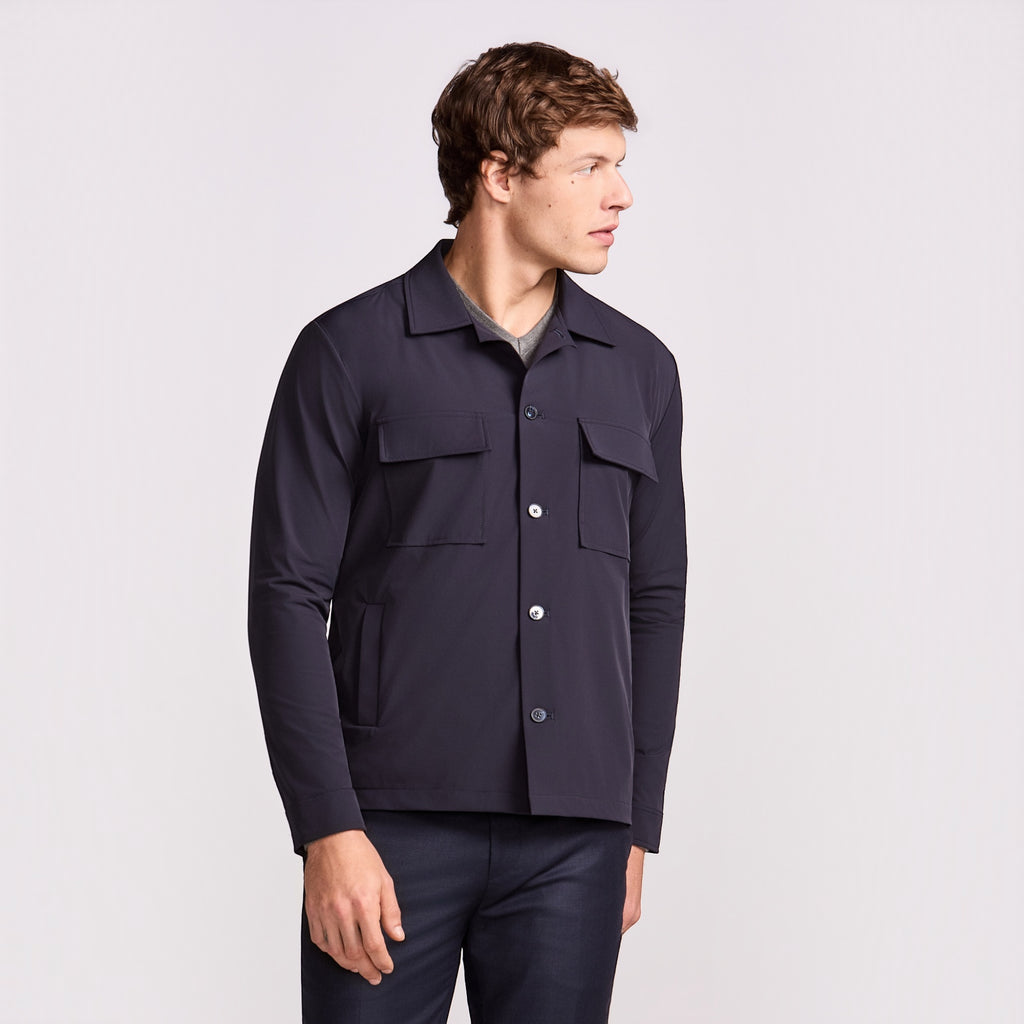 OVER SHIRT ULTRALIGHT SEM FORRO - MARINHO