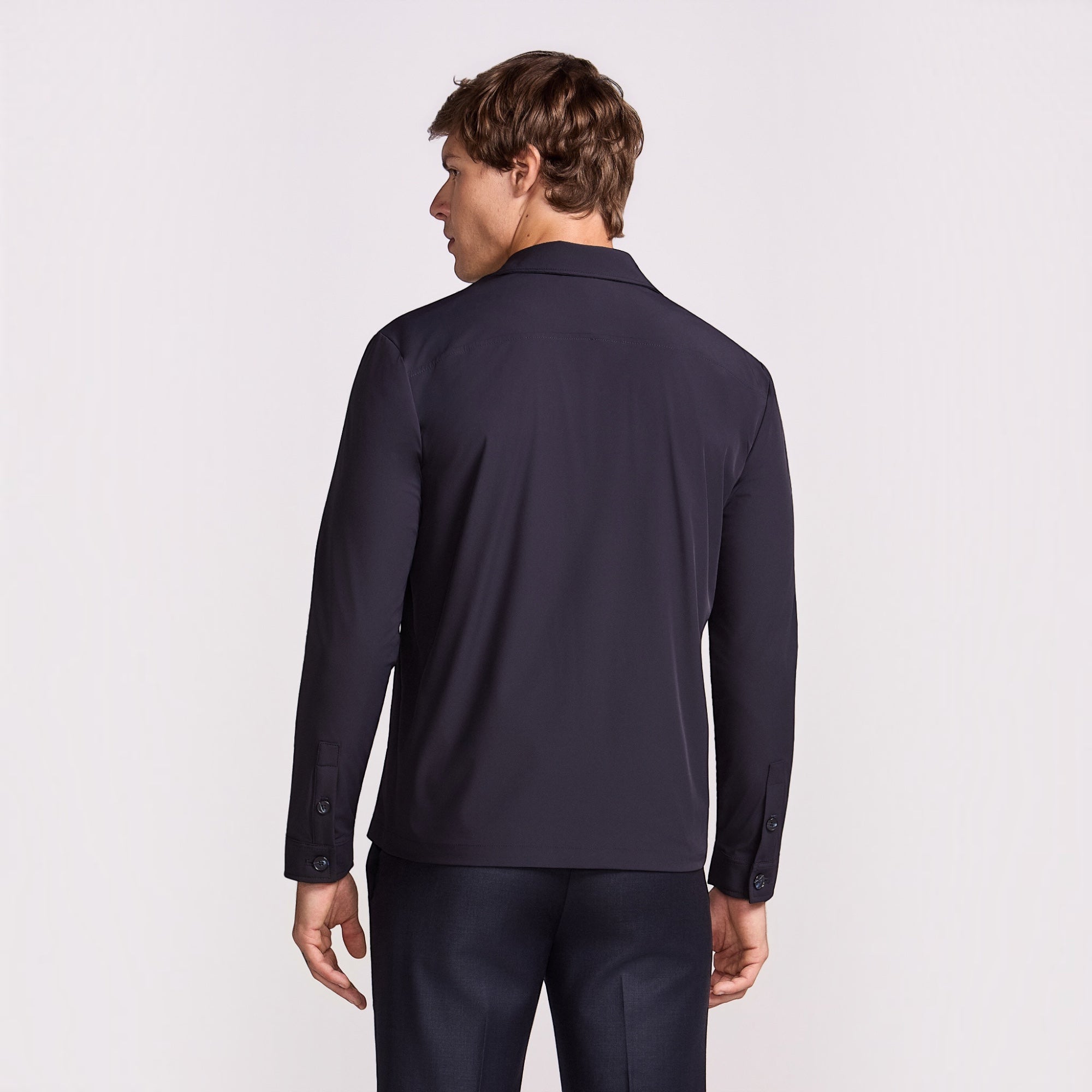 OVER SHIRT ULTRALIGHT SEM FORRO MARINHO