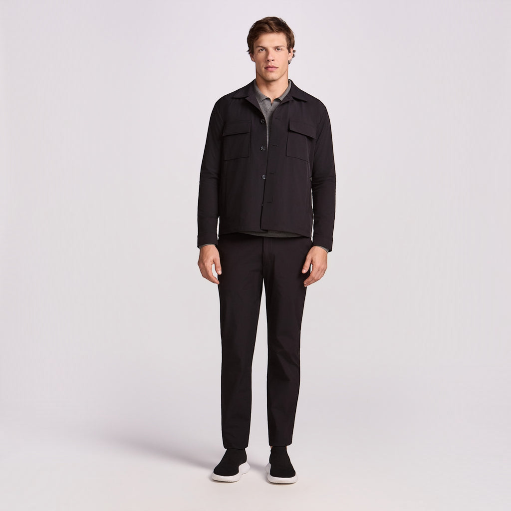 OVER SHIRT ULTRALIGHT SEM FORRO - PRETO