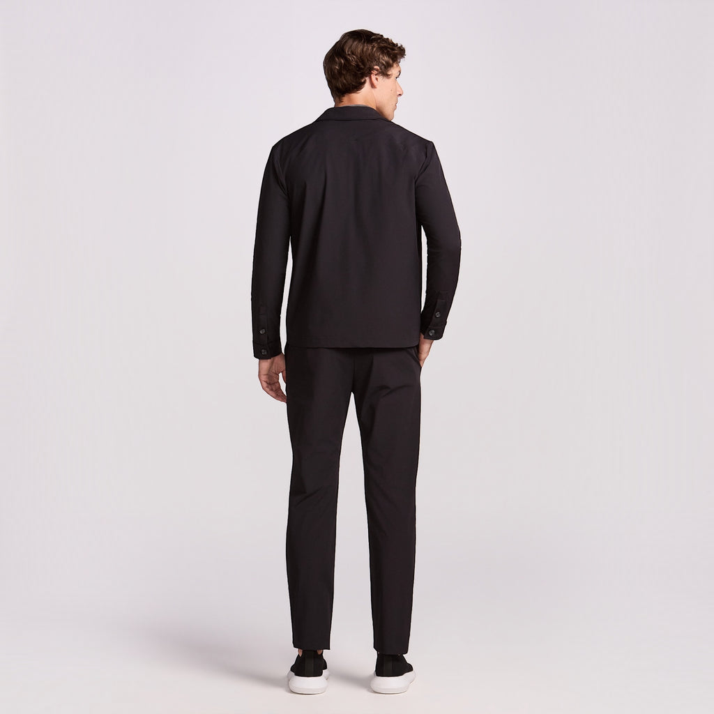 OVER SHIRT ULTRALIGHT SEM FORRO - PRETO