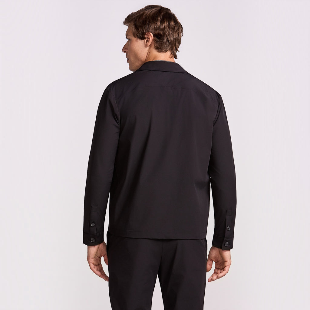 OVER SHIRT ULTRALIGHT SEM FORRO - PRETO