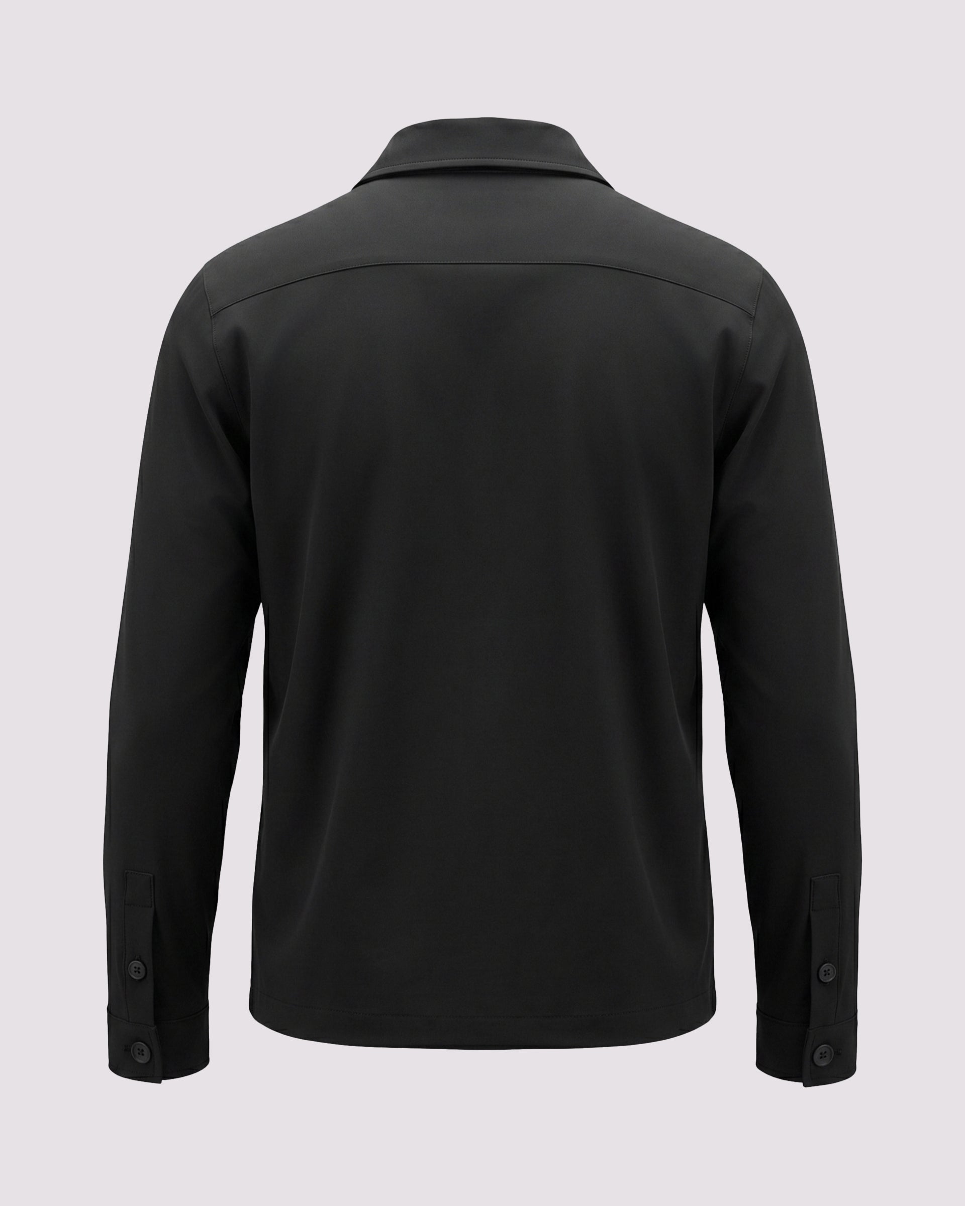 OVER SHIRT ULTRALIGHT SEM FORRO PRETO