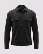 OVER SHIRT ULTRALIGHT SEM FORRO - PRETO