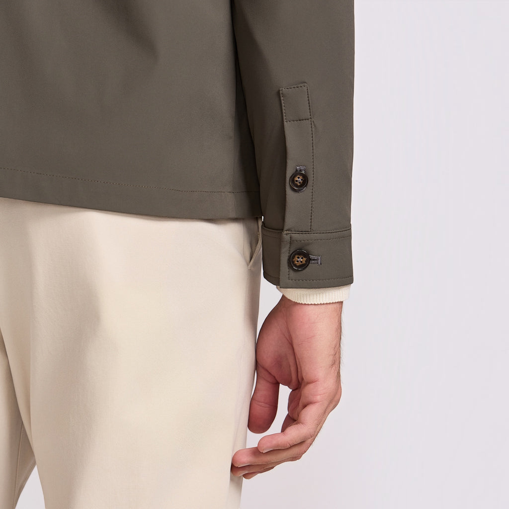 OVER SHIRT ULTRALIGHT SEM FORRO - OLIVA