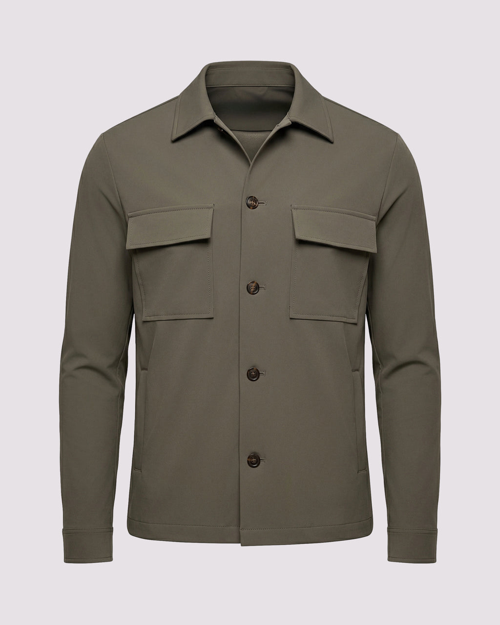 OVER SHIRT ULTRALIGHT SEM FORRO - OLIVA
