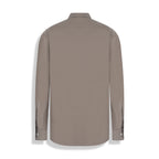 CAMISA M/L INTERLOCK PIMA COTTON CASTANHO