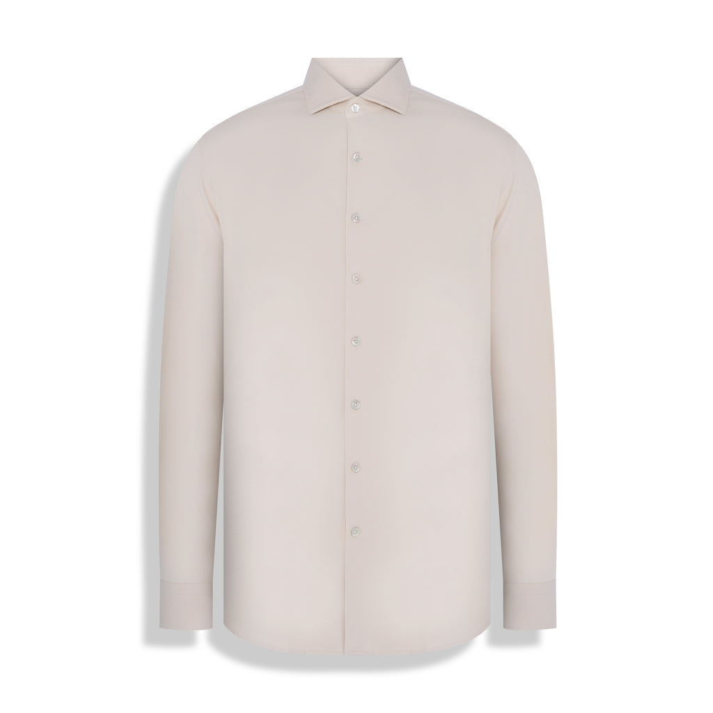 CAMISA M/L INTERLOCK PIMA COTTON MARFIM