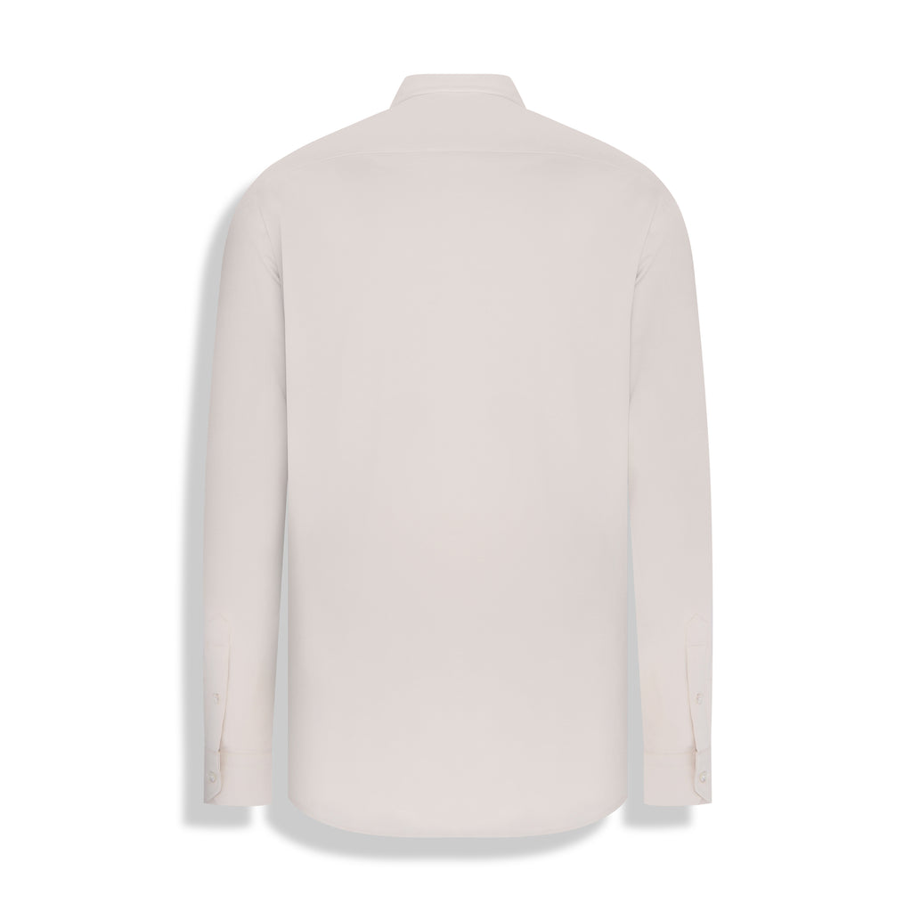 CAMISA M/L INTERLOCK PIMA COTTON MARFIM