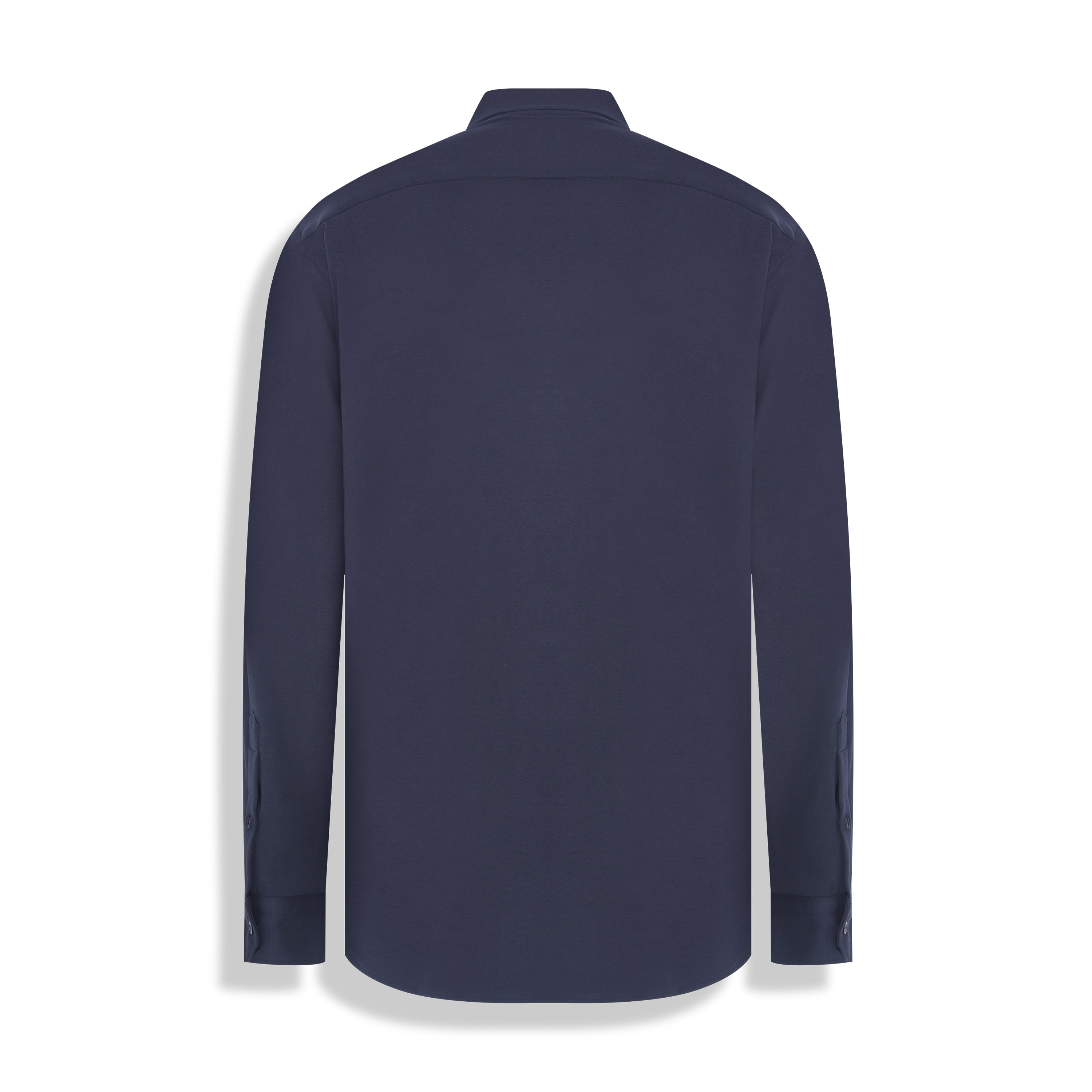 CAMISA M/L INTERLOCK PIMA COTTON MARINHO