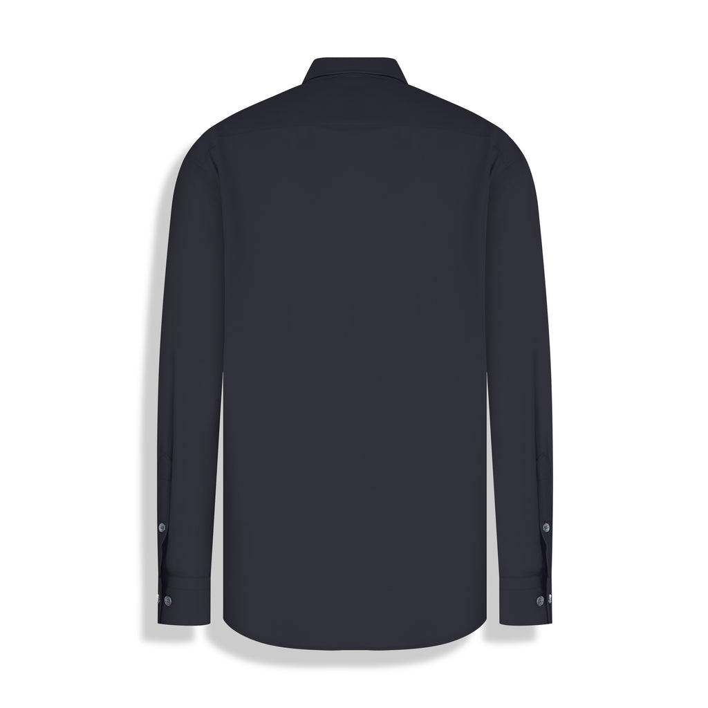 CAMISA M/L LISA POLIAMIDA ELASTANO PRETO