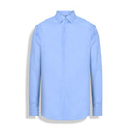 CAMISA M/L PIMA COTTON AZUL CLARO