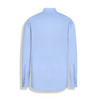 CAMISA M/L PIMA COTTON AZUL MEDIO