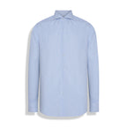 CAMISA M/L PIMA COTTON BRANCO LISTRADO