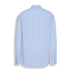 CAMISA PIMA COTTON MANGA/L AZUL CELESTE