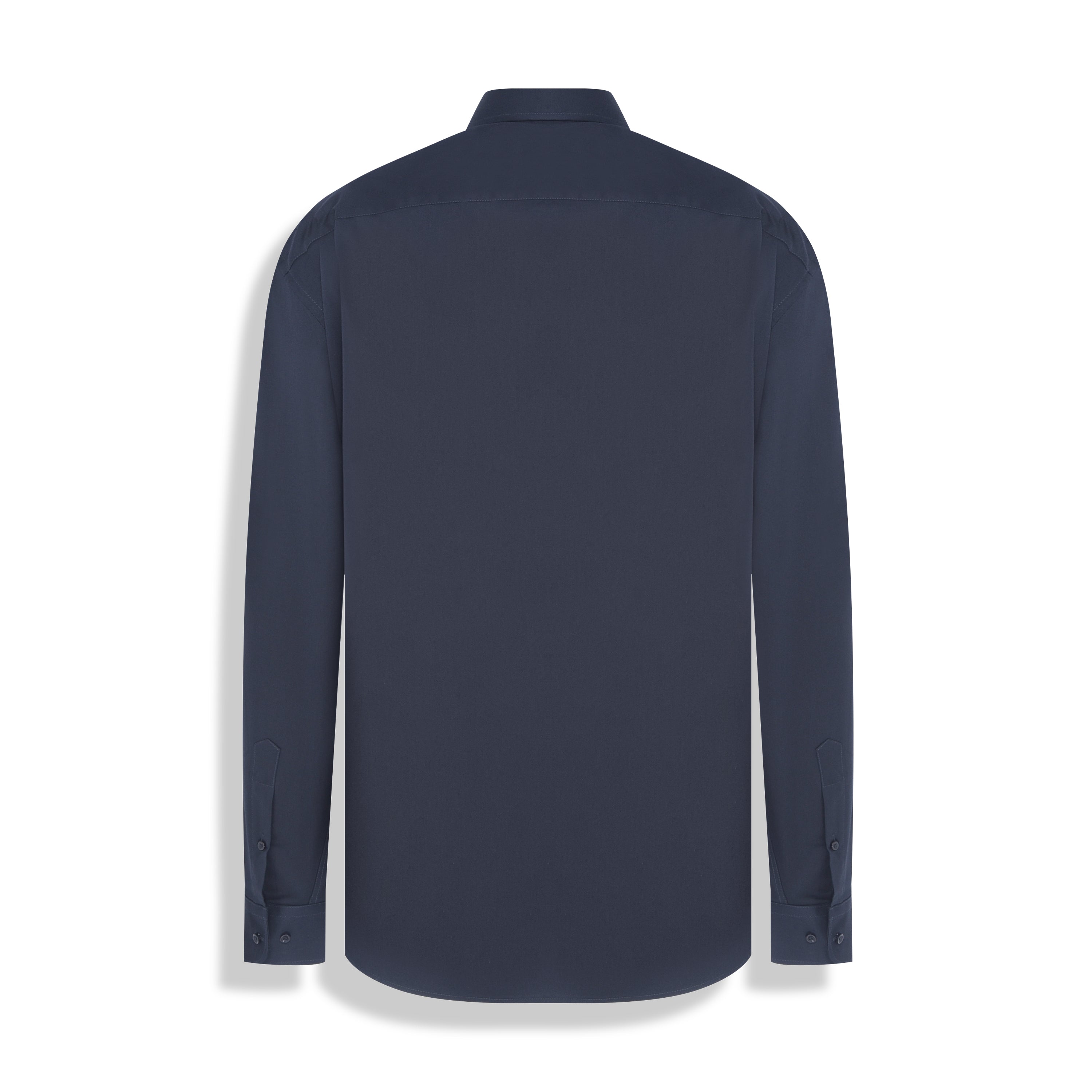 CAMISA M/L PIMA COTTON NAVY