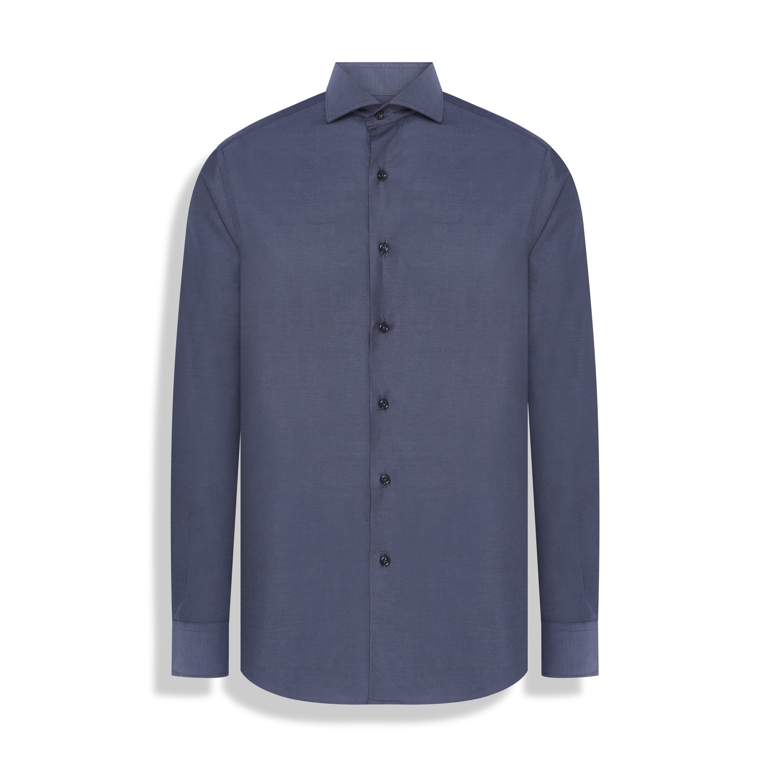 CAMISA M/L PIMA COTTON INDIGO