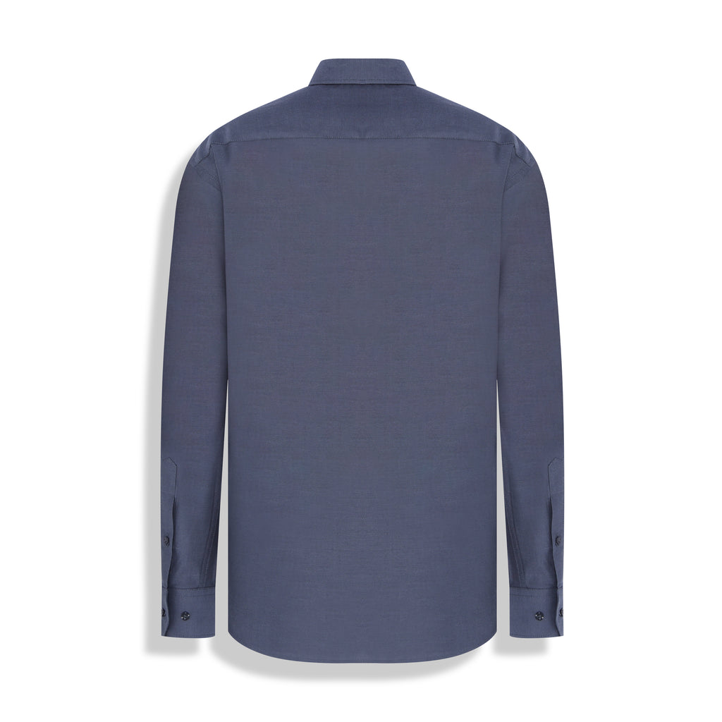 CAMISA M/L PIMA COTTON INDIGO