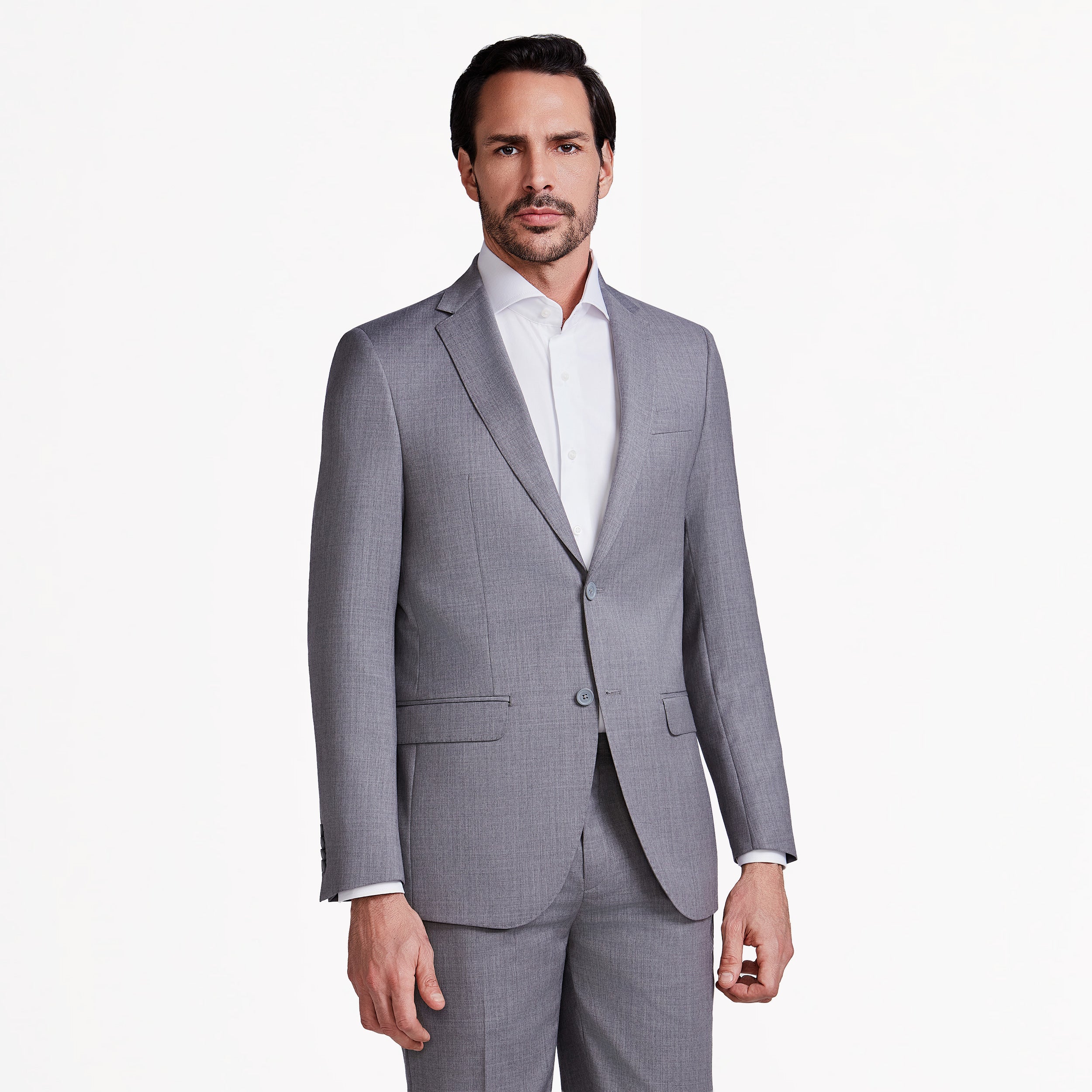 COSTUME FORRADO LISO S120 - CINZA MESCLA
