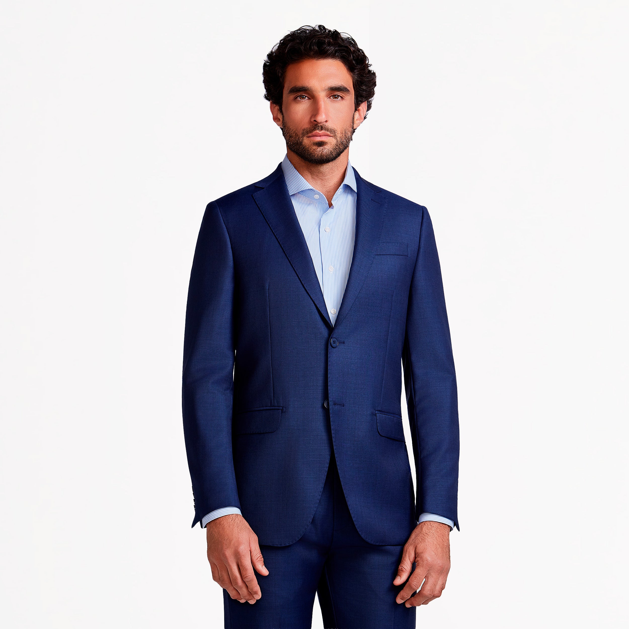 COSTUME CAMBRAIA S120 FORRADO - AZUL ESCURO