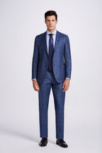 COSTUME S120 PADRONADO FORRADO AZUL XADREZ