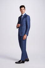 COSTUME S120 PADRONADO FORRADO AZUL XADREZ