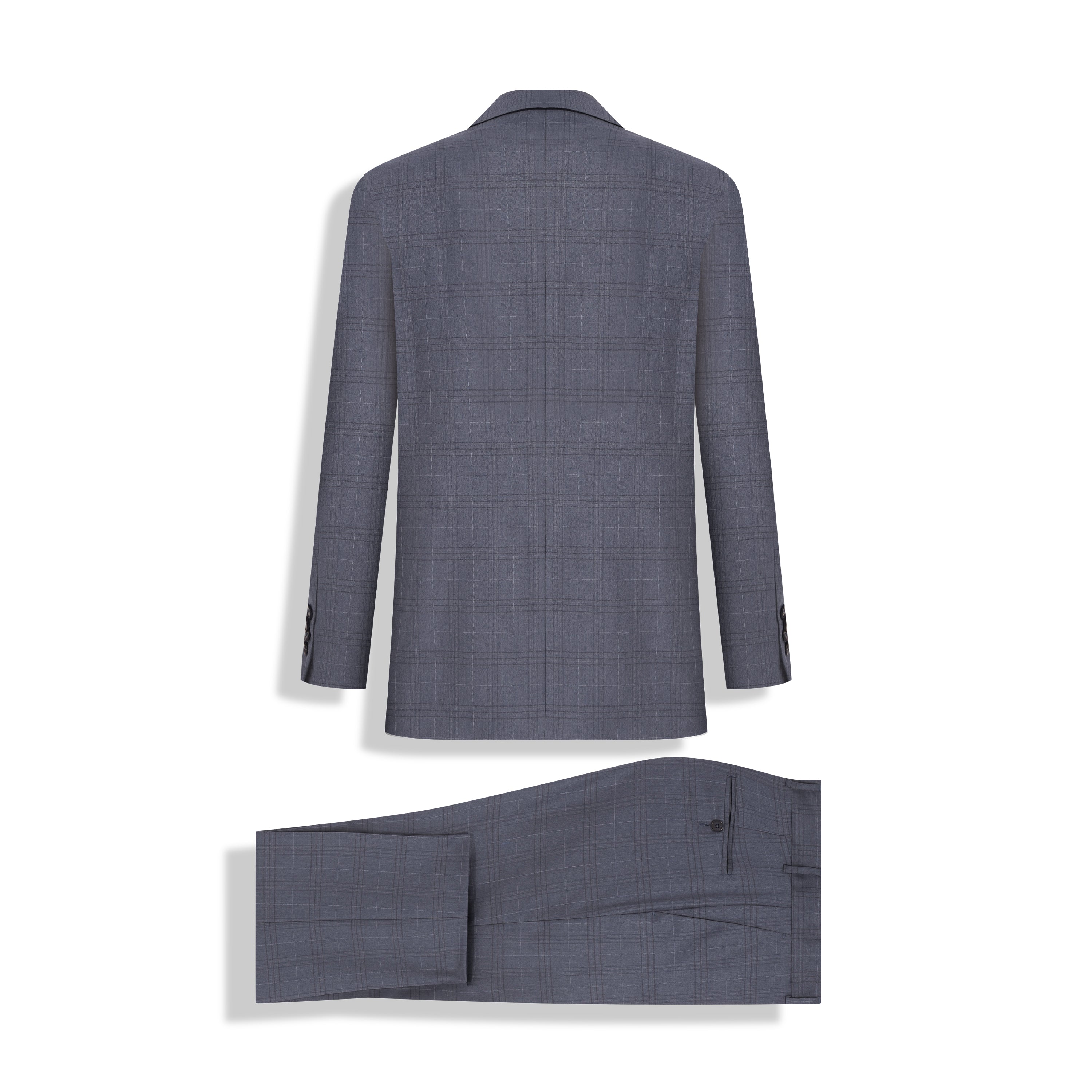 COSTUME S120 PADRONADO FORRADO CINZA XADREZ