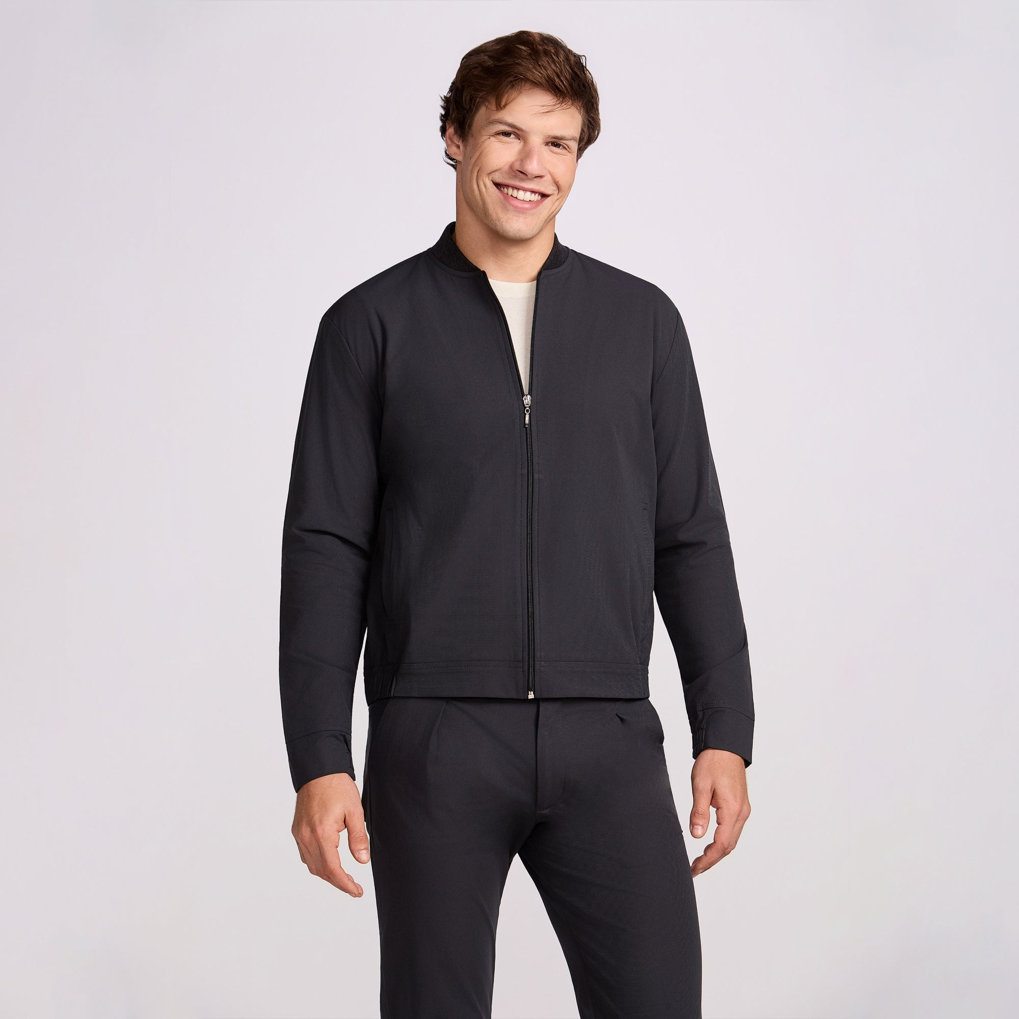 JAQUETA BOMBER S/ FORRO HI TECH CHUMBO