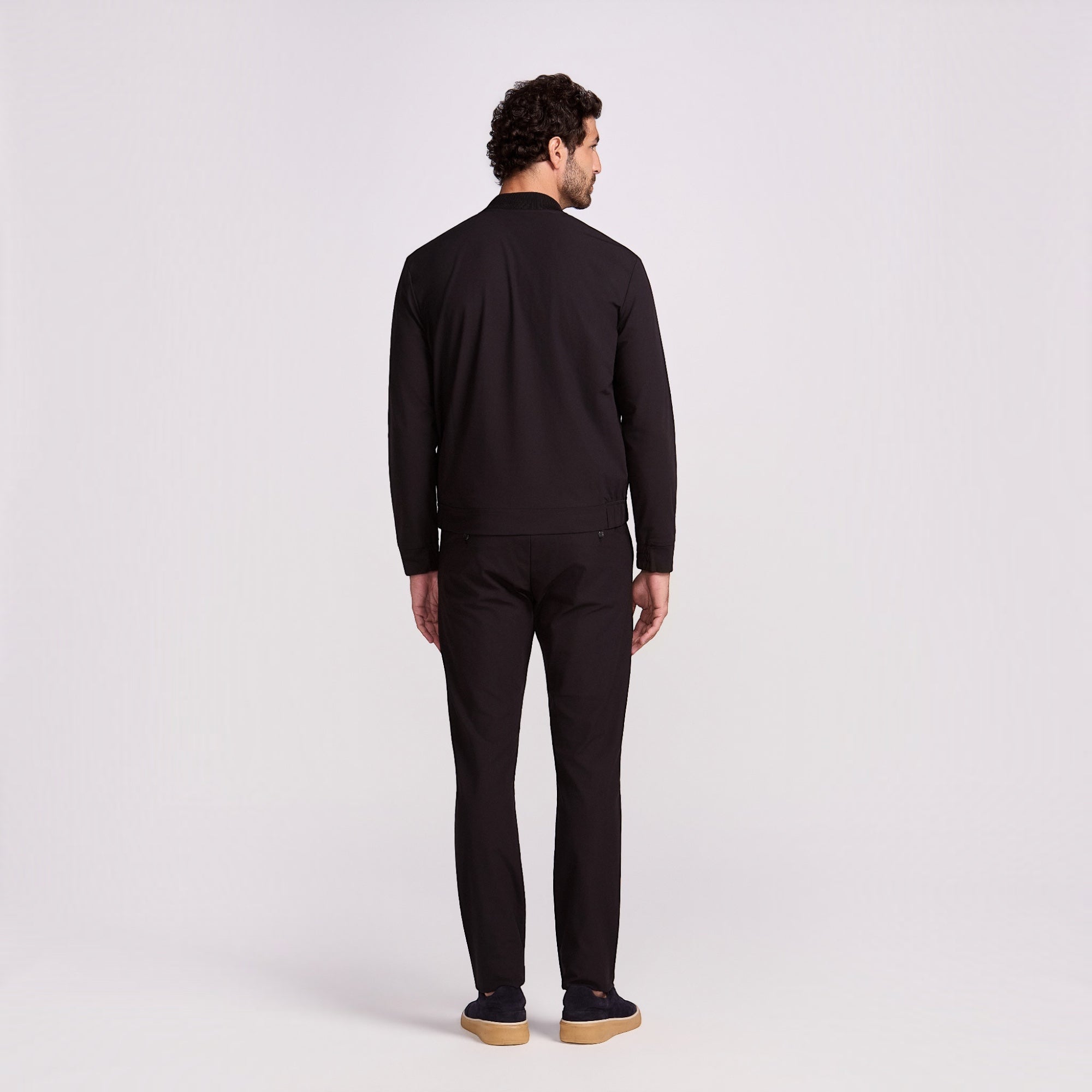 JAQUETA BOMBER S/ FORRO HI TECH PRETO