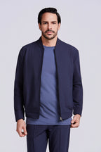JAQUETA BOMBER S/ FORRO HI TECH MARINHO
