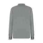 POLO M/L SUEDINE PIMA TOUCH VERDE
