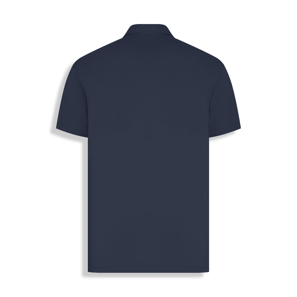POLO M/C INTERLOCK 40 PIMA TOUCH MARINHO
