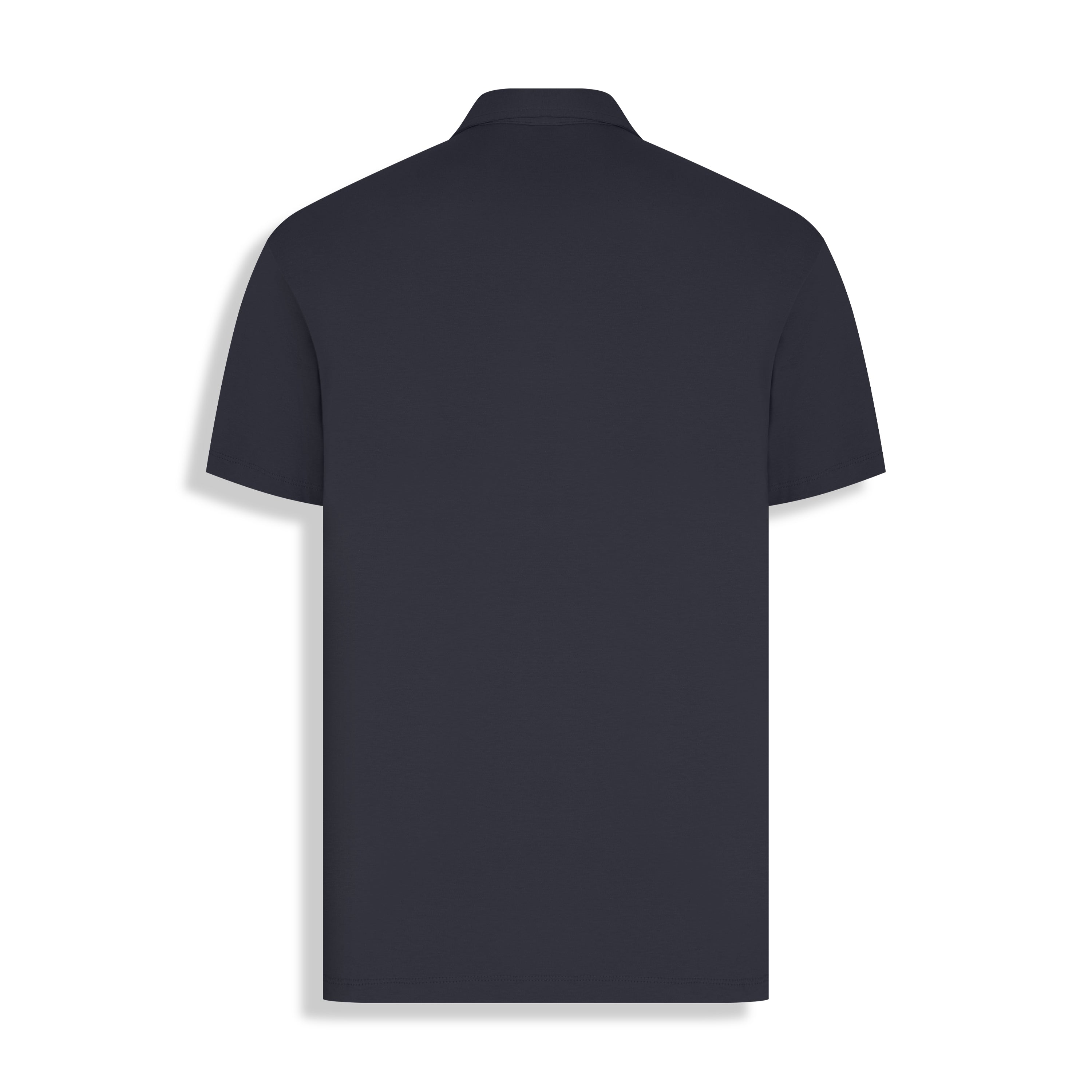 POLO M/C INTERLOCK 40 PIMA TOUCH PRETO