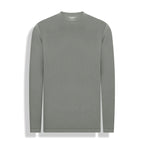 T-SHIRT M/L SUEDINE PIMA GOLA CARECA (VERDE BRONZE)