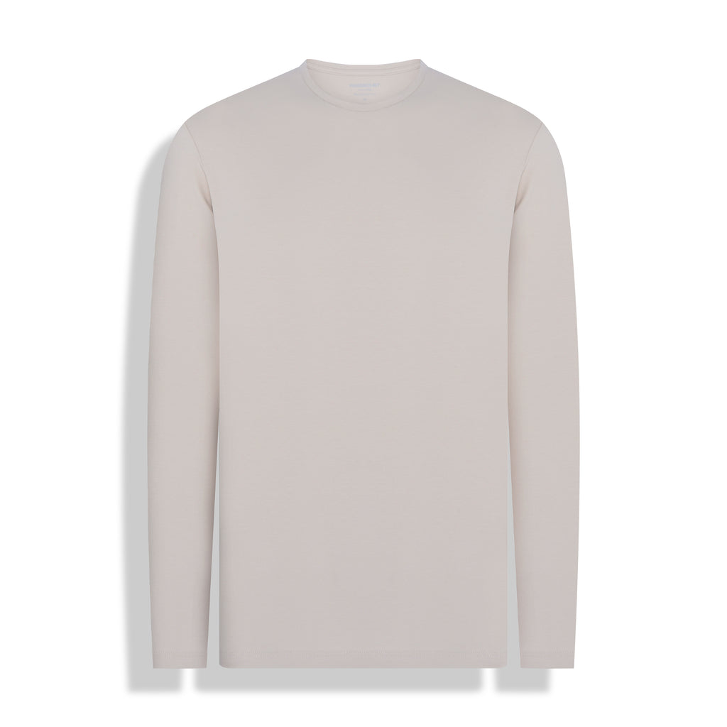 T-SHIRT PIMA COTTON M/L AREIA