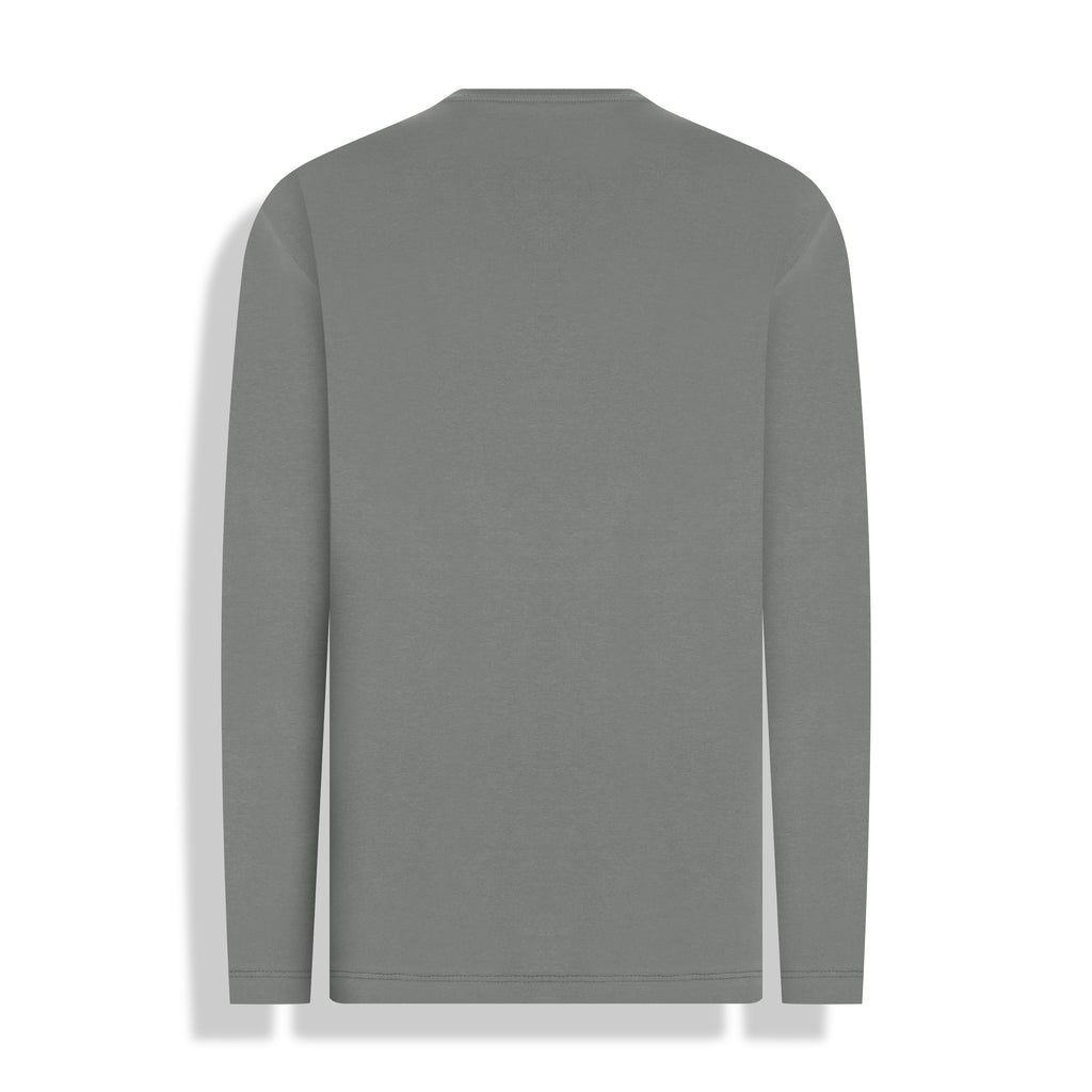 T-SHIRT PIMA COTTON M/L VERDE BRONZE