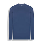 T-SHIRT PIMA COTTON M/L AZUL