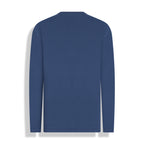 T-SHIRT PIMA COTTON M/L AZUL