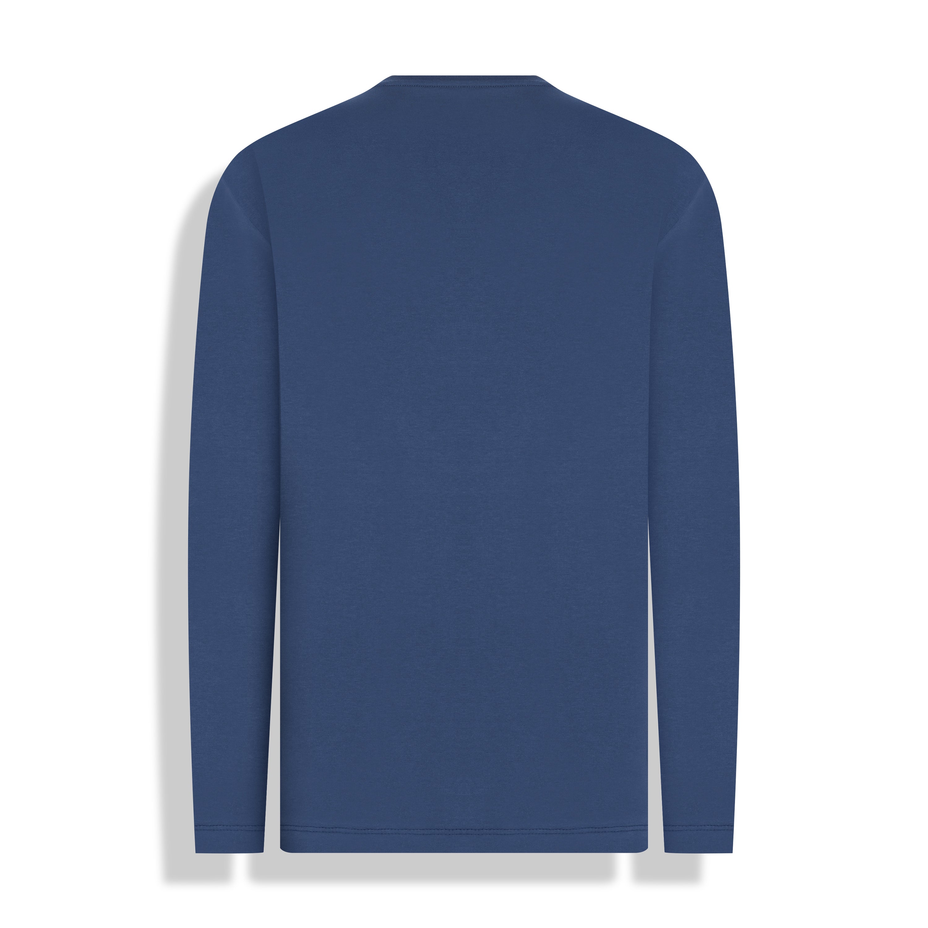 T-SHIRT PIMA COTTON M/L AZUL