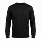 T-SHIRT PIMA COTTON MANGA LONGA PRETO