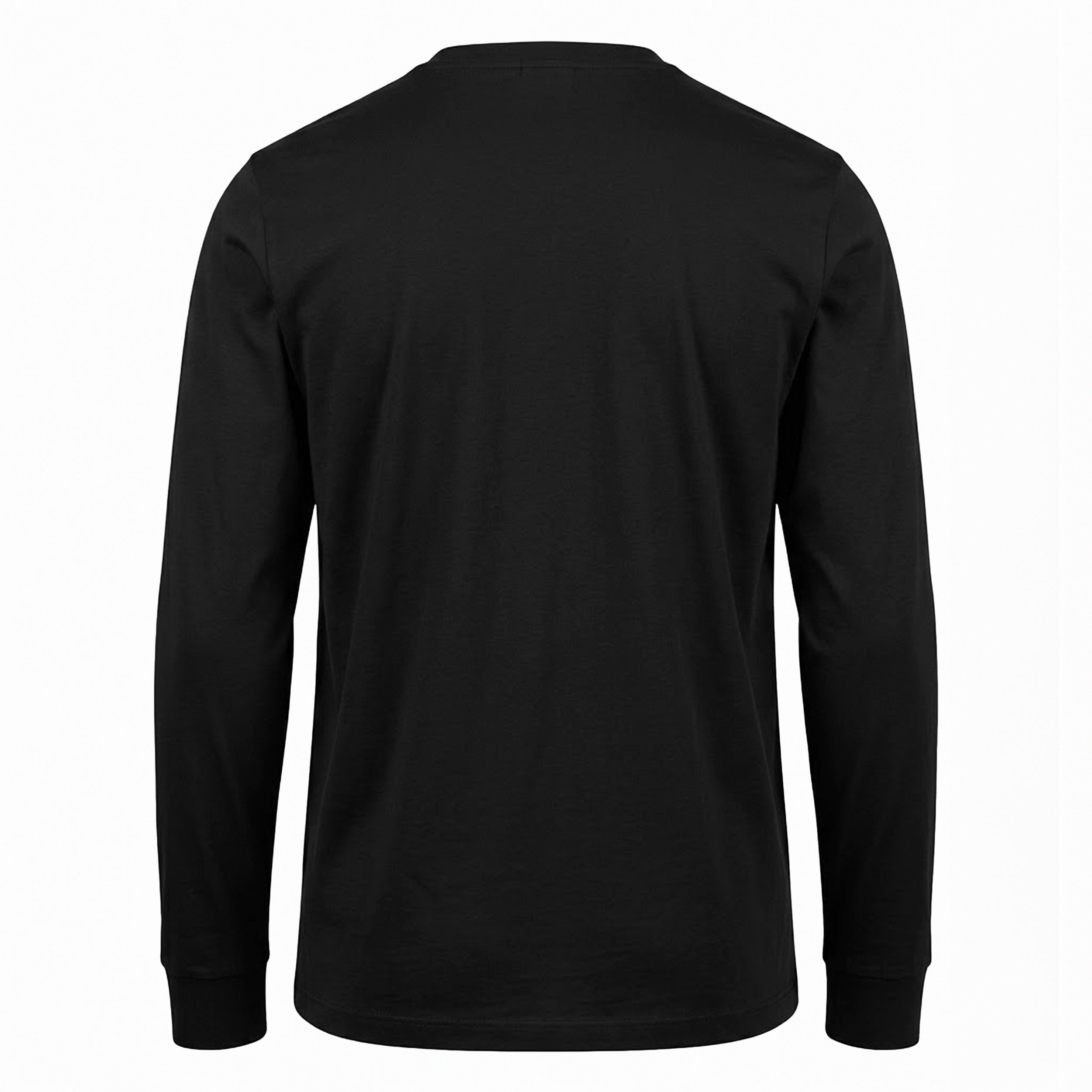 T-SHIRT PIMA COTTON MANGA LONGA PRETO