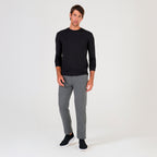 T-SHIRT PIMA COTTON MANGA LONGA PRETO