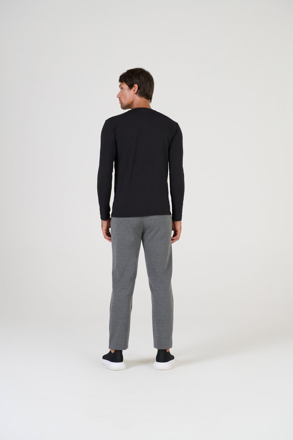 T-SHIRT PIMA COTTON M/L  PRETO