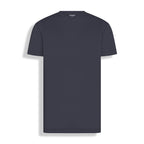T-SHIRT M/C PIMA TOUCH GOLA CARECA PRETO