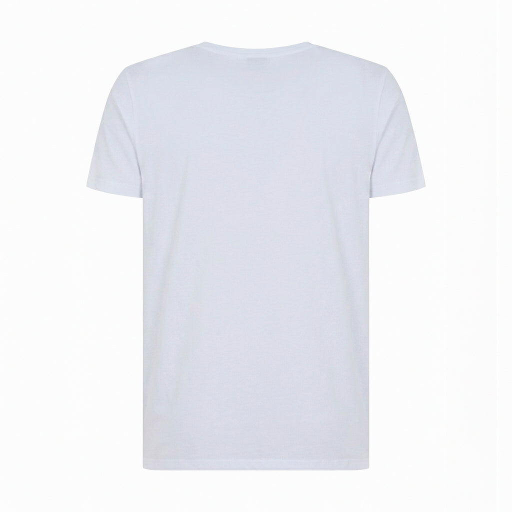 T-SHIRT PIMA COTTON MANGA CURTA BRANCO