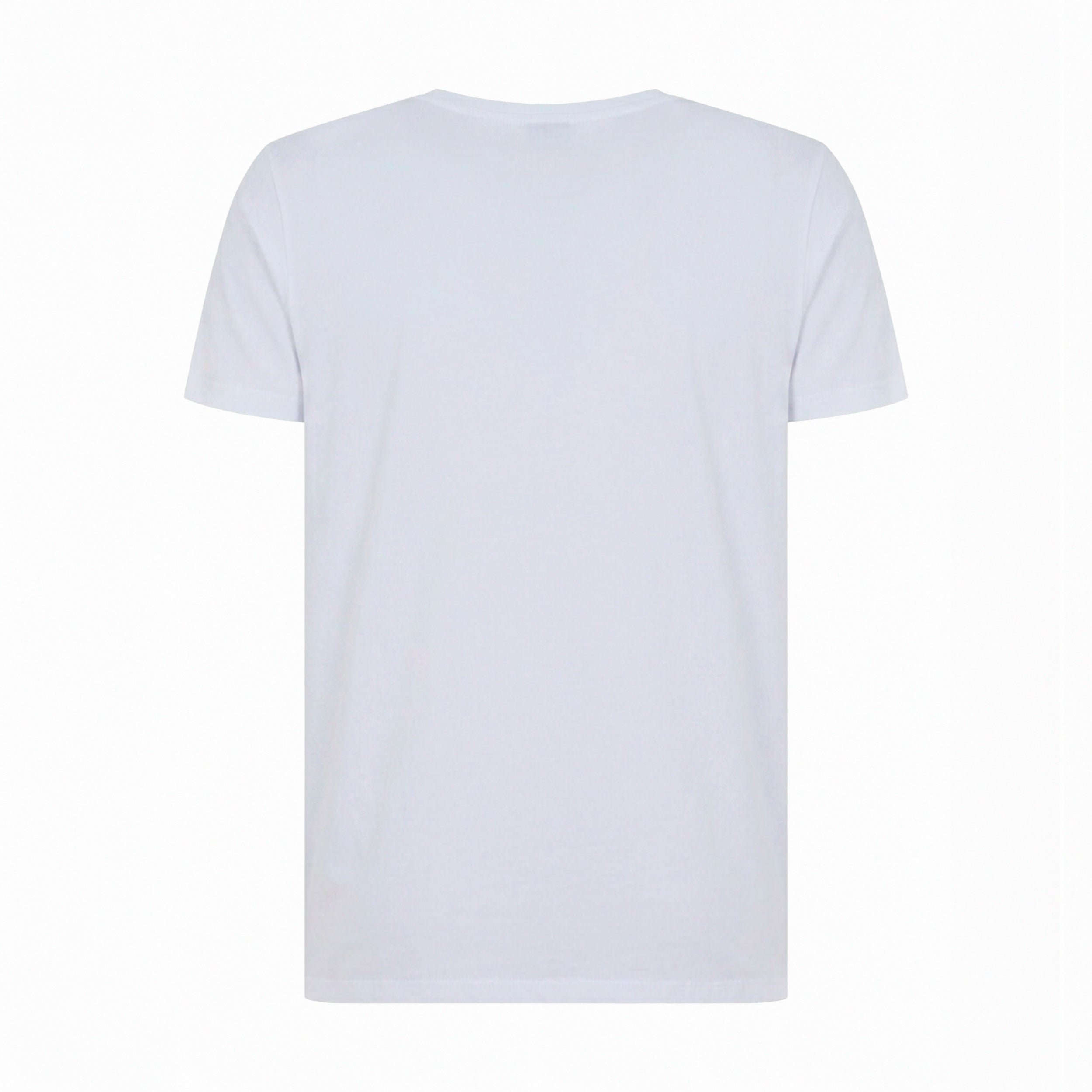 T-SHIRT PIMA COTTON MANGA CURTA BRANCO