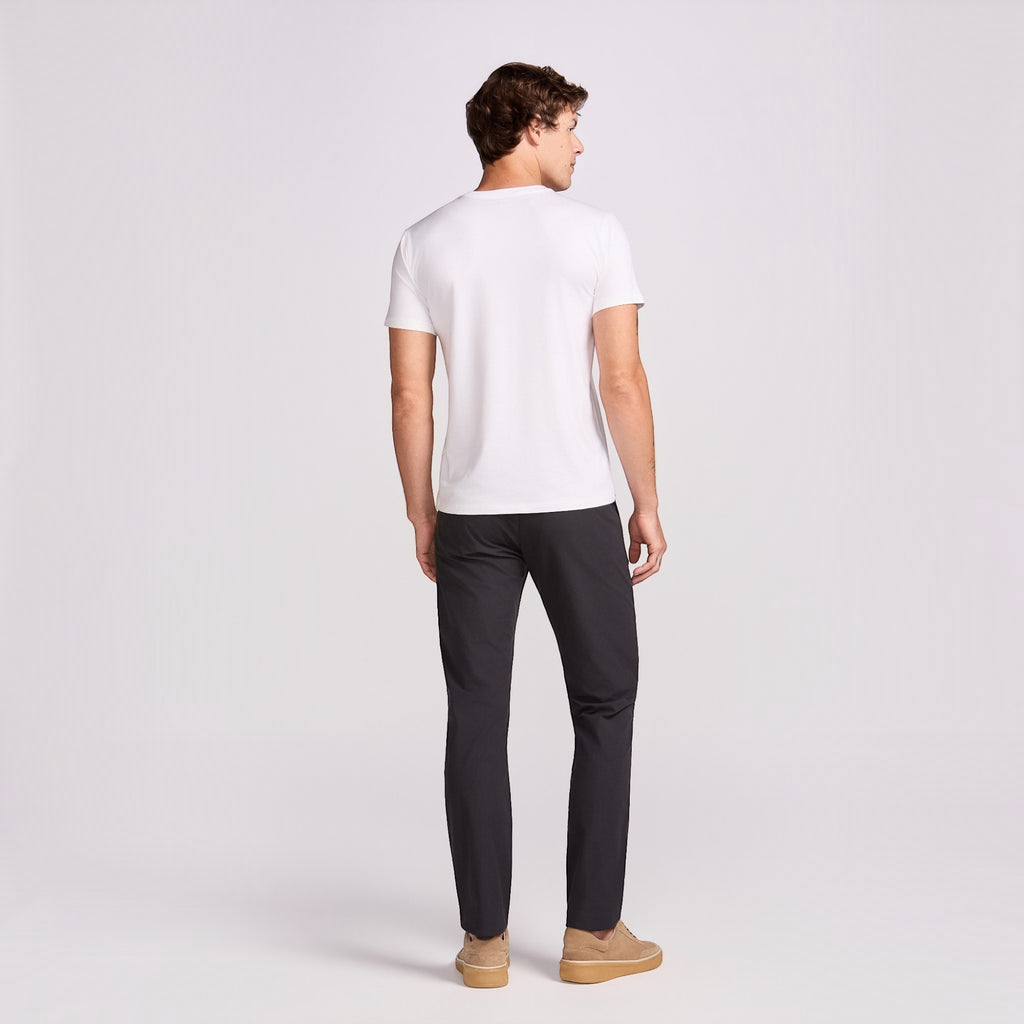 T-SHIRT PIMA COTTON MANGA CURTA BRANCO